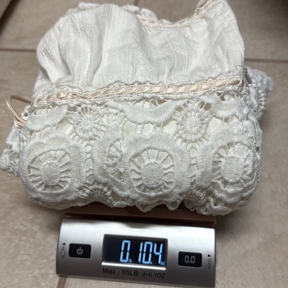 Betsey Johnson Novelty‎ Cotton and Venise Lace Tulip Mini Dress Y2K - Picture 13 of 13